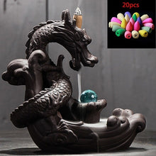 Load image into Gallery viewer, Dragon Incense Burner