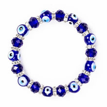 Load image into Gallery viewer, Charm Blue Beads Lucky Bracelet