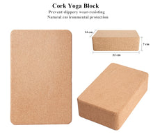 Load image into Gallery viewer, Natural Cork Yoga Mat Non-slip