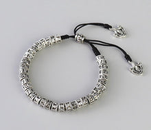 Load image into Gallery viewer, Tibetan Buddhism Alloy Beads Bracelet Six Words
