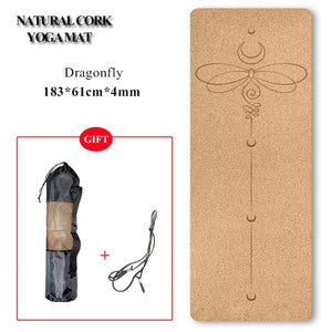 Natural Cork Yoga Mat Non-slip
