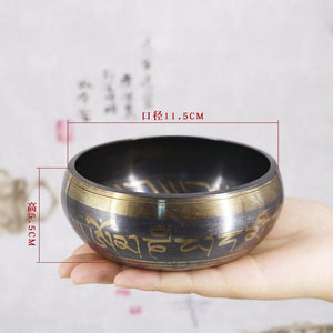 Tibetan Bowl Singing Bowl Decorative