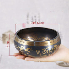 Load image into Gallery viewer, Tibetan Bowl Singing Bowl Decorative
