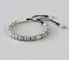 Load image into Gallery viewer, Tibetan Buddhism Alloy Beads Bracelet Six Words
