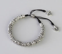 Load image into Gallery viewer, Tibetan Buddhism Alloy Beads Bracelet Six Words
