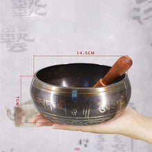 Load image into Gallery viewer, Tibetan Bowl Singing Bowl
