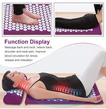 Load image into Gallery viewer, Massage Mat Acupressure
