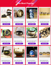 Load image into Gallery viewer, Tibetan Bowl Singing Bowl
