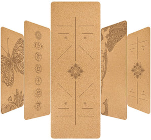 Natural Cork Yoga Mat Non-slip